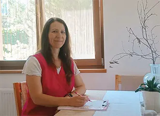 Táplálkozási tanácsadás és életmódváltó coaching írósztalnál.
